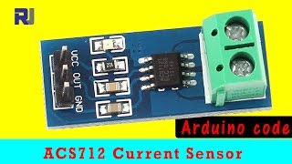 How to use Allegro ACS712 ACDC Current Sensor with Arduino [upl. by Angele886]