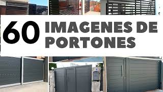 imágenes de portones para casa [upl. by Enyallij]