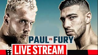 JAKE PAUL vs TOMMY FURY LIVE STREAM  COVERAGE [upl. by Enaz]