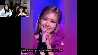 BLACKPINK TIKTOK COMPILATIONS V16 PART 2  REACTION [upl. by Omocaig639]