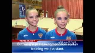 Dina Arina Averina 2013 Interview  WENGLISH SUB  AverinaTwins [upl. by Sullivan]