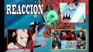 Mihawk vs Jinbei Reacción  One Piece Episodio 470 Reaction Mashup [upl. by Nylyram222]