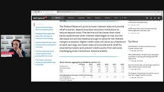 Episode 254 Update on banking industry ratios and interest rate risk [upl. by Attecnoc596]