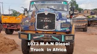 POV Test Drive 51YearOld MAN Diesel With 6100000 KM in Africa [upl. by Daffy383]