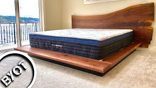 DIY BED FRAME  PLATFORM BED [upl. by Rettuc295]