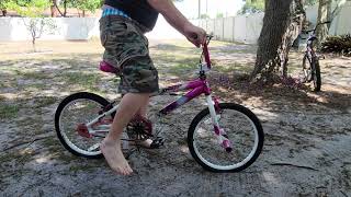 Fresh Find BMX Bike Tire PumpUp and Deflate and Tube Pulls w Inflate [upl. by Jobyna]