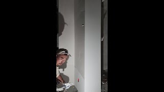 Painter Applying putty  Puttying for renovation putty 241121 [upl. by Attenra]