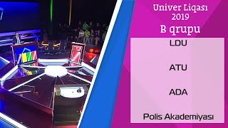 UNİVERSİTET LİQASI 2019  B QRUPU [upl. by Nabal]