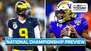 National Championship Preview Live From Houston  B1G Today [upl. by Ettennahs952]