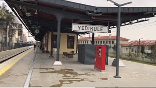 3 SİRKECİ KAZLIÇEŞME TREN HATTI 11 SENE SONRA AÇILDI BİSİKLET YOLU VE YÜRÜYÜŞ YOLUREPORTAJLAR [upl. by Eriuqs]