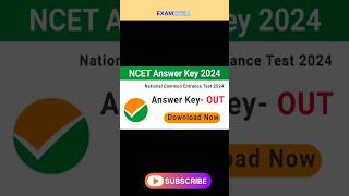 NCTE ANSWER KEY RELEASED quot ncet2024 [upl. by Lise881]