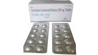 Q SOL SR 100 Tablets Quetiapine SustainedRelease 100 mg [upl. by Jeffers]