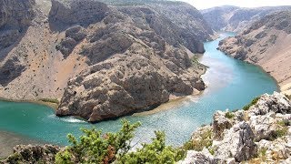 Winnetou und Old ShatterhandDrehortsuche in Kroatien 7Zrmanja Canyon [upl. by Moonier]