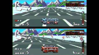 Top Gear SNES Gameplay Ending Super Nintendo [upl. by Matty286]