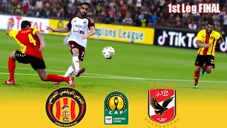 🔴ES TUNIS vs AL AHLY SC FINAL CAF CHAMPIONS LEAGUE 2324 Football Gameplay Prediction PES 2024 HD [upl. by Nagy]