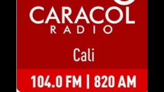 AM 820 Khz HJED Caracol Radio Cali Colombia [upl. by Suoivatram603]