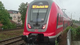 445 001  008 RE 5 NACH ROSTOCK AUSFAHRT ORANIENBURG 71023 [upl. by Osterhus796]