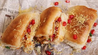 Dabeli  Popular Indian Street Food Recipe  Ruchis Kitchen [upl. by Attenyt]