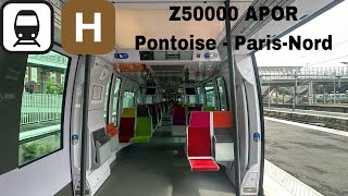 Transilien H Z50000 APOR Pontoise  ParisNord [upl. by Etnahc]