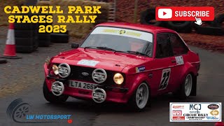 North Hunberside Stages Rally Cadwell Park 2023 [upl. by Enrobialc]