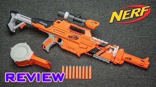 REVIEW Nerf Accustrike Stratohawk  RAPIDSTRIKE REBORN [upl. by Alletnahs475]