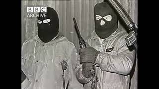 Irish National Liberation Army INLA show of strength for BBC News Report in Armagh January 1987 [upl. by Yeta]