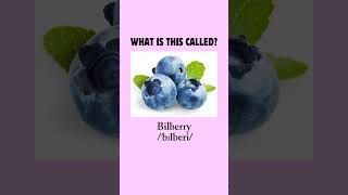 Can You Name These Different Types of Berries  10 Different Types of Berries Daily Vocabs [upl. by Southard]