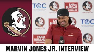 DL Georgia Transfer Marvin Jones Jr  FSU Football First Interview Transfer Process FSU Memories [upl. by Orofselet469]