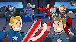 Avengers Vs Duplicate Avengers Carhoo Explain In Hindi CartoonHooligans [upl. by Studner691]