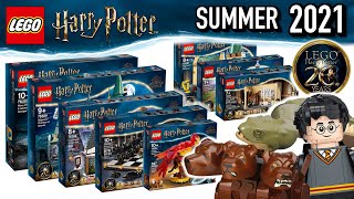 LEGO Harry Potter Summer 2021 Sets Revealed  In Depth Look [upl. by Atteynad439]