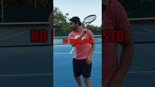 Cómo pegar revés a una mano 😁💪🏽🔥🎾 tennis tennisplayer tenista [upl. by Inoj]