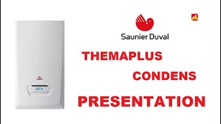 Présentation de la chaudière Themaplus condens de chez Saunier Duval [upl. by Ytisahc]