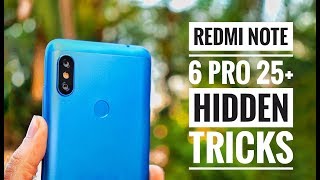 25 Hidden Features of Redmi Note 6 pro  New Tips and Tricks  By TubeTech [upl. by Lladnik]