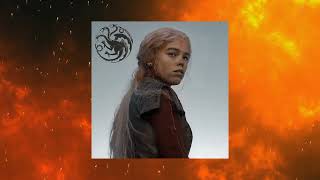 House Of The Dragon  Rhaenyra Targaryen Theme [upl. by Atteuqihc]