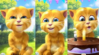 talking ginger kids favorite cat videos 🤣 eat cake 🎂🍰 time most popular funny episodes 😂 catvideos [upl. by Aivirt]