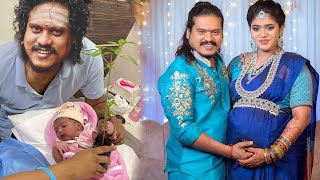 Pugazh blessed with baby girl  அப்பாவான புகழ்❤️😍 பெண் குழந்தை பிறந்தாச்சு Vijay TV Pugazh [upl. by Nnylyar]