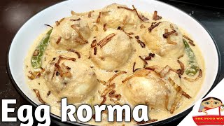 Dimer korma recipe  ডিমের কোরমা  Egg korma curry in Bengali style [upl. by Antonius]