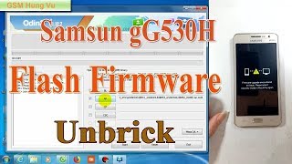 samung G530H Brick Flash Firmware done by Odin 3127 [upl. by Lilli]