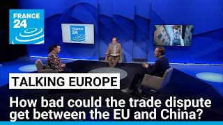 China hits back at EU over electric car tariffs How bad could the trade dispute get • FRANCE 24 [upl. by Adnohsar]