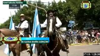 Cañuelas Tiempo de Gauchos desfile 22012017 [upl. by Slen]