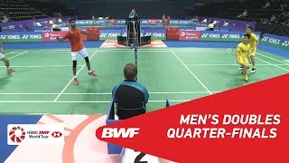 MD  GIDEONSUKAMULJO INA 1 vs ATTRISUMEETH IND  BWF 2018 [upl. by Dareen]