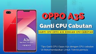 Cara Mudah Ganti CPU dan Emmc OPPO A3s CPH1803 emmc oppoa3s oppo [upl. by Leehar]