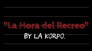 CARMESÍ  LA KORPO beat by Taggy TBP Audio Oficial  Letra [upl. by Ybbil]