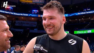 Luka Doncic responds to Chucks Comments amp Game 5 Win vs OKC Postgame Interview 🎤 [upl. by Myra]