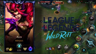 Autofill Annoy Your Botlane With Zyra Sup Wild Rift Zyra Support Normal Gameplay S14Diamond [upl. by Nwahsel]