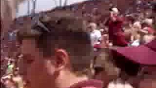 LETS GO HOKIES Lane Stadium Chant [upl. by Gabbi]