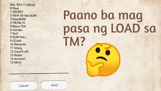 Paano mag pasaload sa TM [upl. by Anitsihc786]