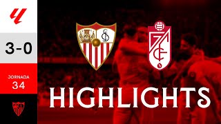 Sevilla FC vs Granada CF 30 LALIGA  Resumen [upl. by Revned]