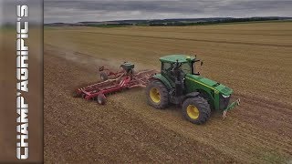 John Deere 8260R  Horsch Joker 8RT  Déchaumages 2017 [upl. by Anawek]