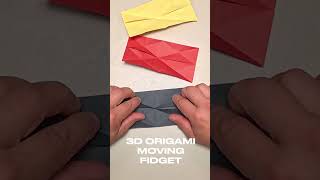 Quick DIY Origami Flexagon Fidget Toy [upl. by Reube]